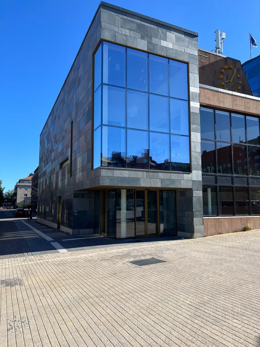Glasparti – detalj